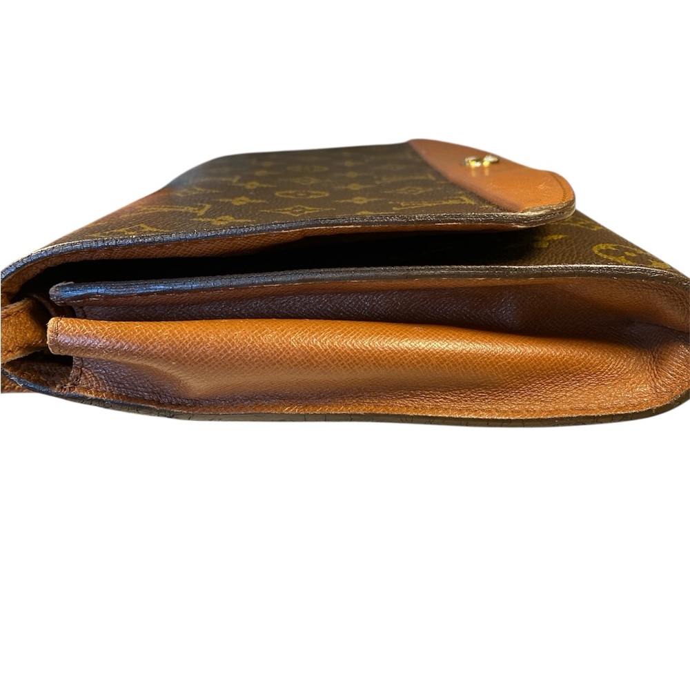 Louis Vuitton Monogram Bordeaux Brown Crossbody snap flap bag, vintage - Picture 5 of 16